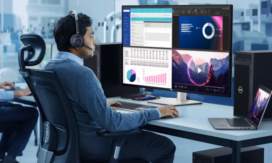 Màn hình Dell UltraSharp 43 4K USB-C Hub Monitor - U4323QE